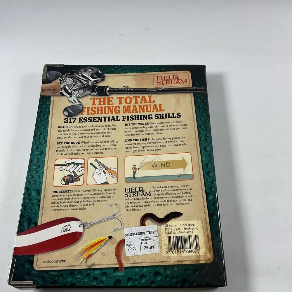 Field and Stream The Total Fishing Manual 317 Essential Fishing Skills EXCELLENT